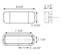 TAIL LIGHT BLK BASE-PASSENGER