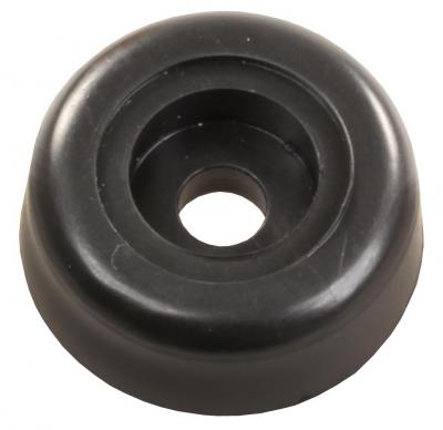 Door Stop Bumper, 3/4"W X 1/4"H, Black