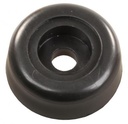 Door Stop Bumper, 3/4"W X 1/4"H, Black