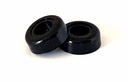 Door Stop Bumper, 3/4"W X 1/4"H, Black