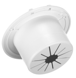 Deluxe Round Cable Hatch- White 94329