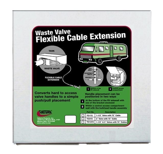 Waste Valve Flexible Cable Extension