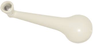 Antenna Hand Crank, White