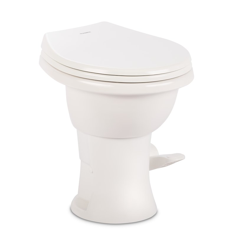 Toilet 410 Series 18" Height,  Porcelain Bowl, White