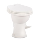 Toilet 410 Series 18" Height,  Porcelain Bowl, White
