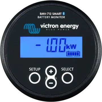 Battery Monitor BMV-712 Black, Smart