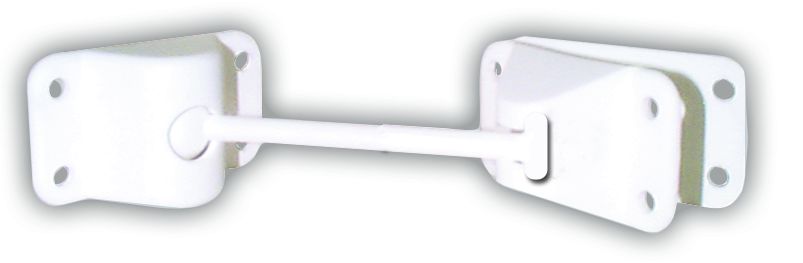 Ball End Style Door Catch, 4" White