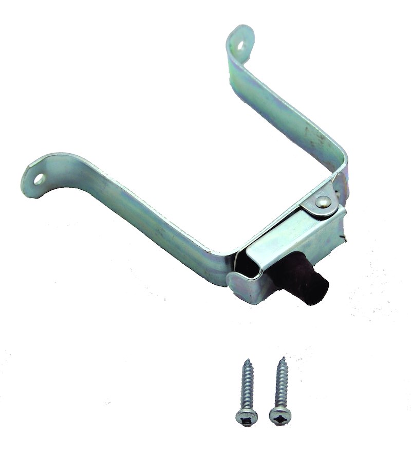 Metal Door Holdback, 3"