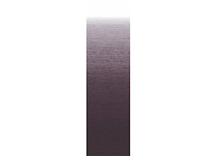 20' Universal Awning Fabric,Maroon, W/White Wrap