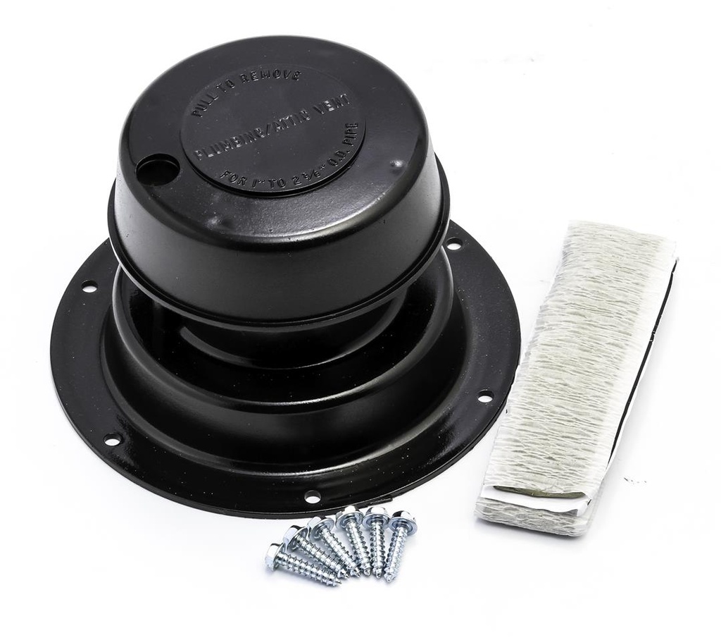 Replace-All plumbing Vent Kit Black