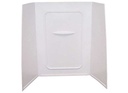 Shower Surround, 24" X 40" X 59", ABS, White