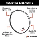 Solera®, LED Awning Kit W/Switch, Cut-To-Fit, 15'