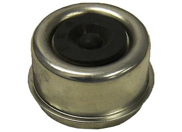 Trailer Wheel Bearing Dust Cap, For 2000 LB And 3500 LB Weight Capacity Axles, 1.99" Diameter X 1.40" Height, With Rubber Plug