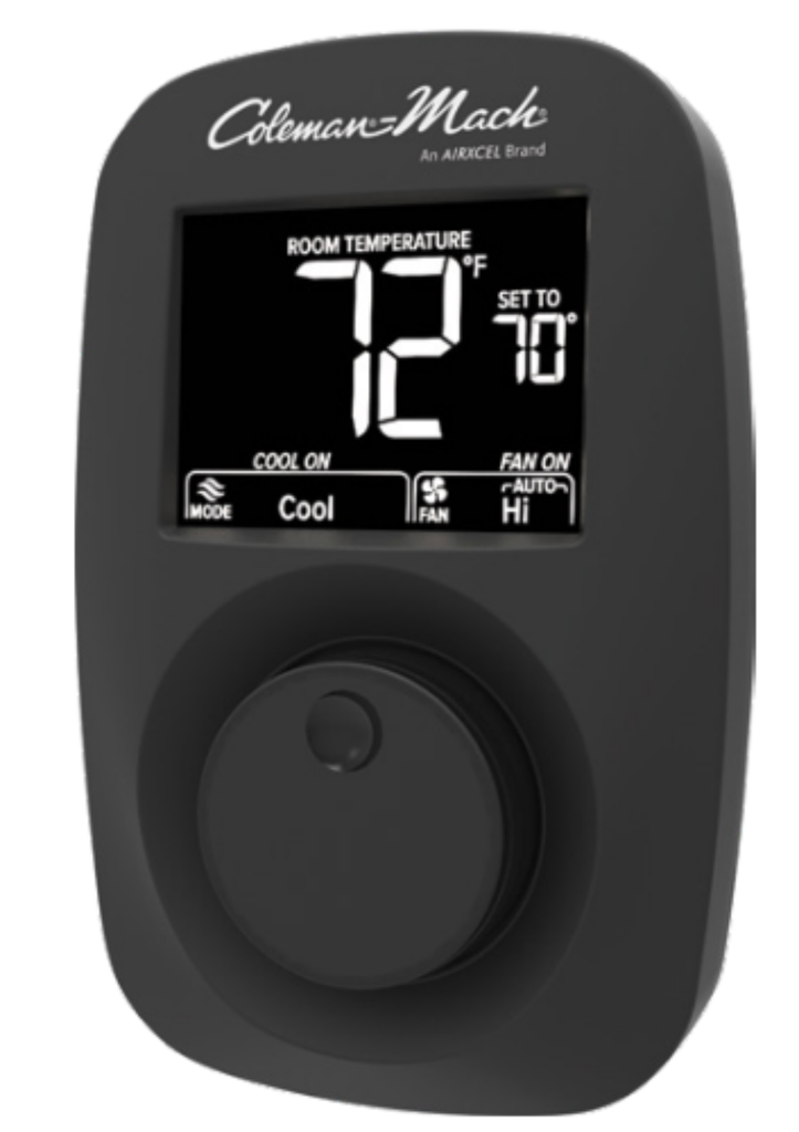 Wall Thermostat, For Heat Pump/ Gas Furnace Control In Coleman Mach Heat Pump Systems Only, Digital Readout, 12Vdc