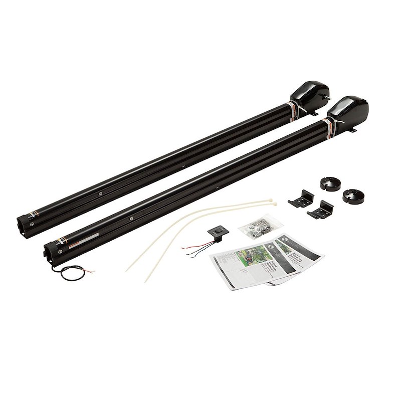 Solera ® 3000 Series Awning Arms,12Vdc, 2 Position Pitch, Short/ 63" Arm Size, Black, Full Set