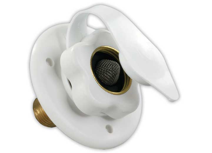 City Water Flange With Brass Check Valve