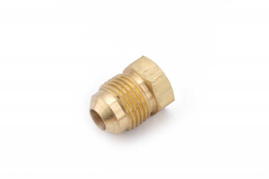 Plug 3/8 Sae Flare Brass