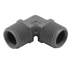 1/2" MPT X 1/2" MPT 90DEG ELBOW Gray QE33T