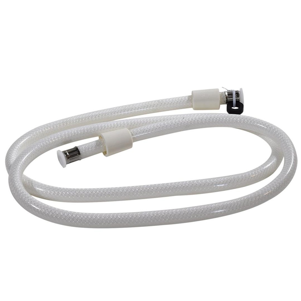 Vinyl Hand Held Shower Hose, 60" White