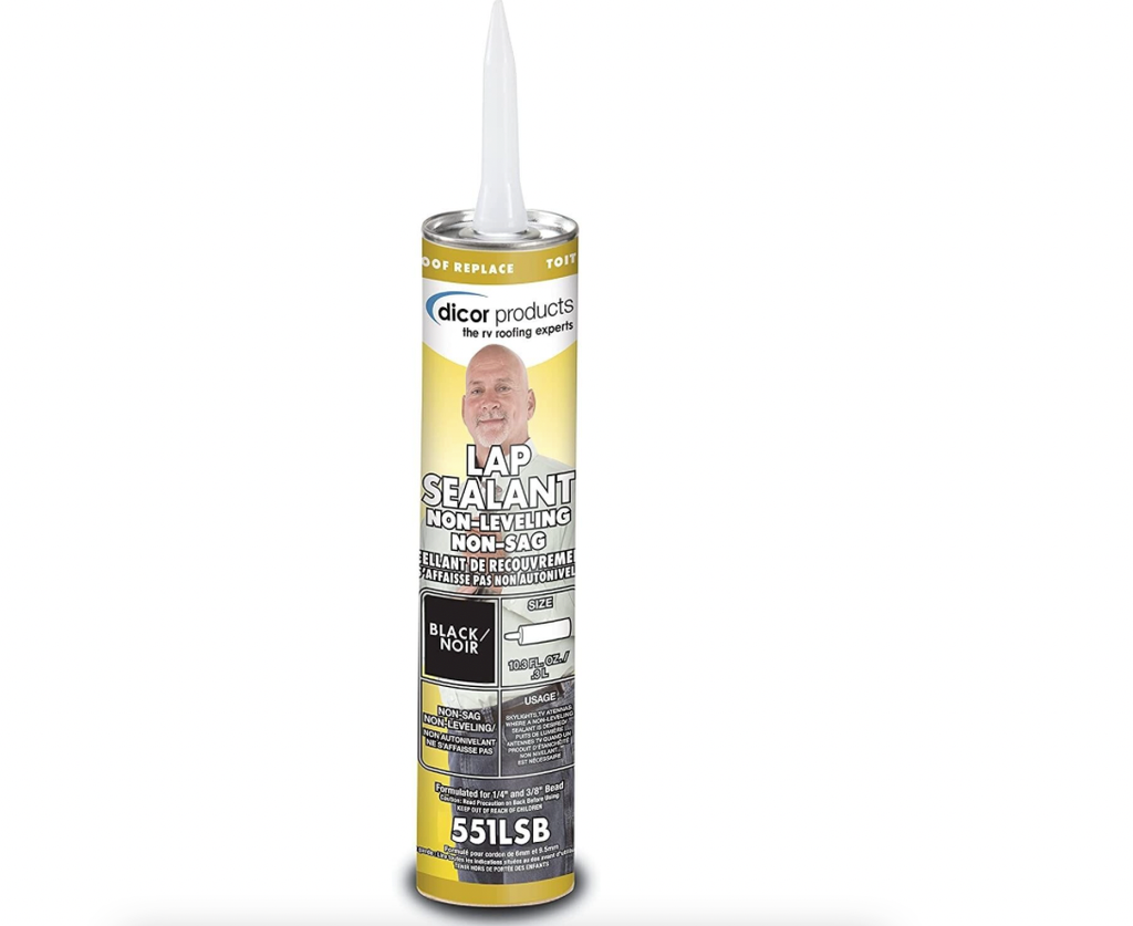 Non-Leveling Lap Sealant, Black