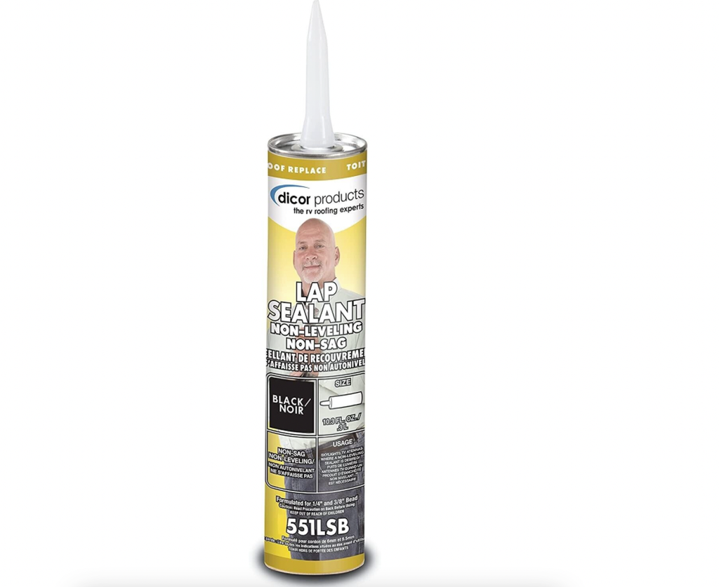 Non-Leveling Lap Sealant Black 551LSB