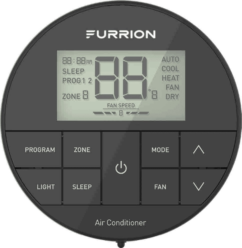 Furrion Chill® Multi-Zone Wall Thermostat, Black