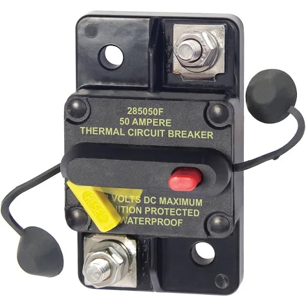 50 Amp Circuit Breaker Waterproof 7183BSS