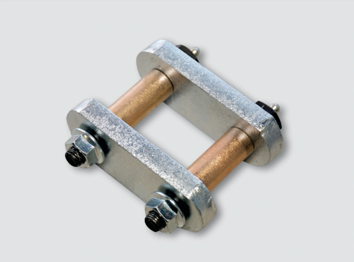 Greaseable Leaf Spring Shackle