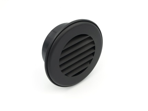 [KE-94268] Thermovent Ducted Heat Vent W/Damper, Black