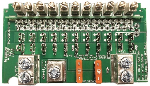 [8935/45/55-PCB] Fuse Block, 12 Volt DC, With 11 Position Circuit