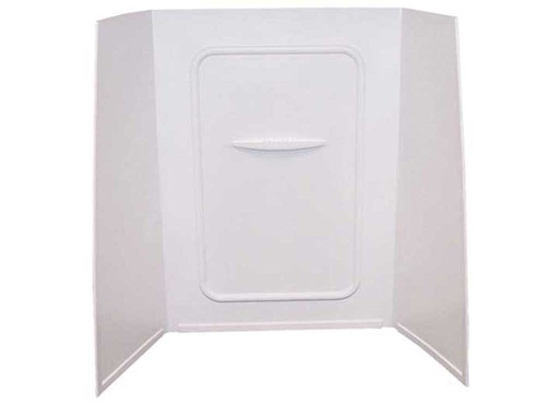[210316] Shower Surround, 24" X 40" X 59", ABS, White