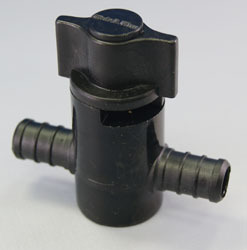 [28879] EcoPoly Straight Stop Valve for 1/2" Pex 28879