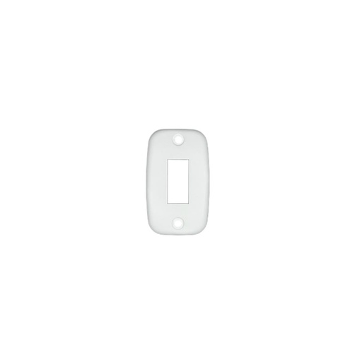 [KE-S381] Single Switch Mounting Plate White S381