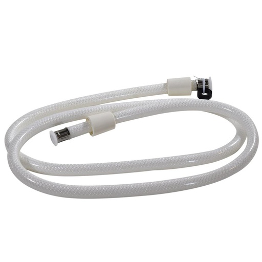 [KE-PF276016] Vinyl Hand Held Shower Hose, 60" White