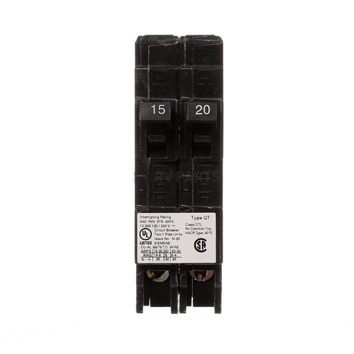 [KE-78364314825] QT Series Circuit Breaker 15/20 15amp/20amp