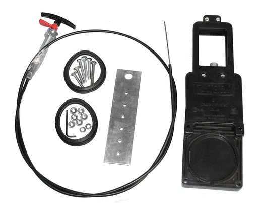 [TC372] Waste Valve Flexible Cable Extension, 3" Valve With 72" Cable