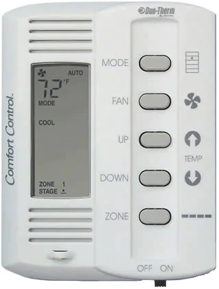 Dometic Comfort Control Center, CCC, 5 Button, Thermostat White