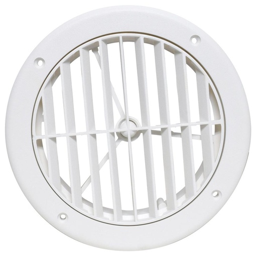 [KE-A10-3363VP] Heating & A/C Register, 5", White